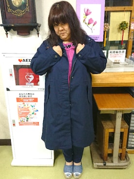 「Brilliant（-）のアイテム」を使った、かおりんさん（レディース・156cm）の春コーディネート