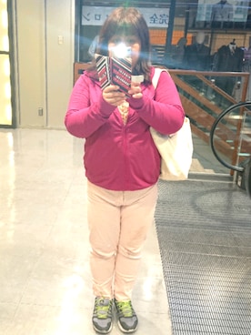 「eur3（エウルキューブ）のアイテム」を使った、かおりんさん（レディース・156cm）の秋コーディネート