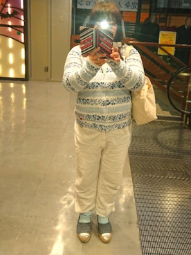 「Brilliant（-）のアイテム」を使った、かおりんさん（レディース・156cm）の秋コーディネート