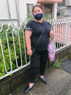 「spice edition（スパイスエディション）のアイテム」を使った、かおりんさん（レディース・156cm）の夏コーディネート