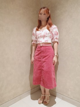 「ふりふりトップス」｜yemiさん（レディース・153cm）の冬コーディネート