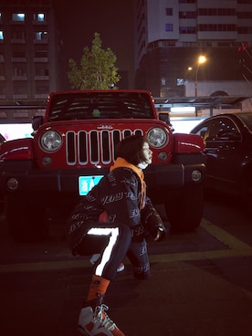 「SSUR（サー）のアイテム」を使った、Nicoleさん（レディース・165cm）の春コーディネート