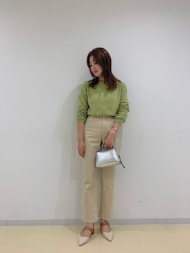 「くすみカラー」｜haruka_hiroseさん（レディース・159cm）の冬コーディネート