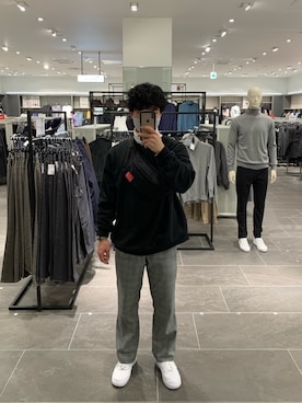 Kumaxさん（メンズ・172cm）の冬コーディネート