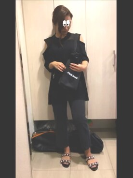 Kuroyさん（レディース・157cm）の夏コーディネート