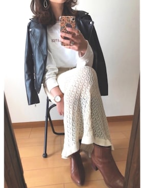 ｐａｎさん（レディース・172cm）の春コーディネート