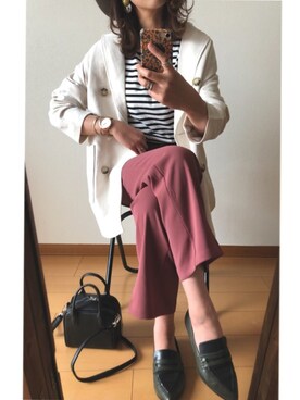 ｐａｎさん（レディース・172cm）の春コーディネート