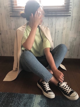 ｐａｎさん（レディース・172cm）の春コーディネート