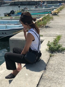 ｐａｎさん（レディース・172cm）の夏コーディネート