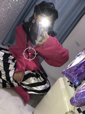 「WC（ダブル シー）のアイテム（テーラードジャケット）」を使った、paporinさん（レディース・150cm）の冬コーディネート