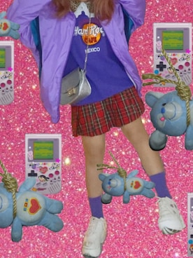 「原宿」｜paporinさん（レディース・150cm）の夏コーディネート