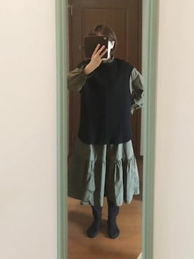 「melrot」｜すずめさん（レディース・160cm）の秋コーディネート