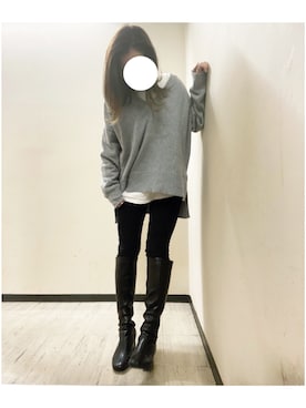 zaomomさん（レディース・155cm）の冬コーディネート