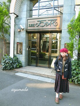 「iiMK（アイアイエムケー）のアイテム」を使った、ドドちゃんさん（レディース・148cm）の冬コーディネート