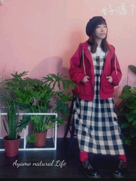 「Samansa Mos2（サマンサ モスモス）のアイテム（トレンチコート）」を使った、ドドちゃんさん（レディース・148cm）の秋コーディネート