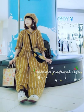 「SM2（エスエムツー）のアイテム（キャップ）」を使った、ドドちゃんさん（レディース・148cm）の冬コーディネート