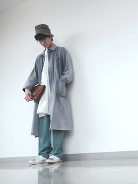 「ラッドミュージシャン」｜「アイテム（その他アウター）」を使った、seiya katoさん（メンズ・172cm）の冬コーディネート
