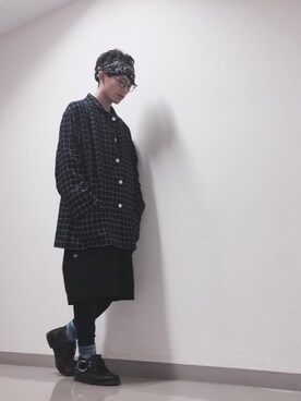 「スプリングSENSEOFPLACE」｜「アイテム（その他アウター）」を使った、seiya katoさん（メンズ・172cm）の春コーディネート