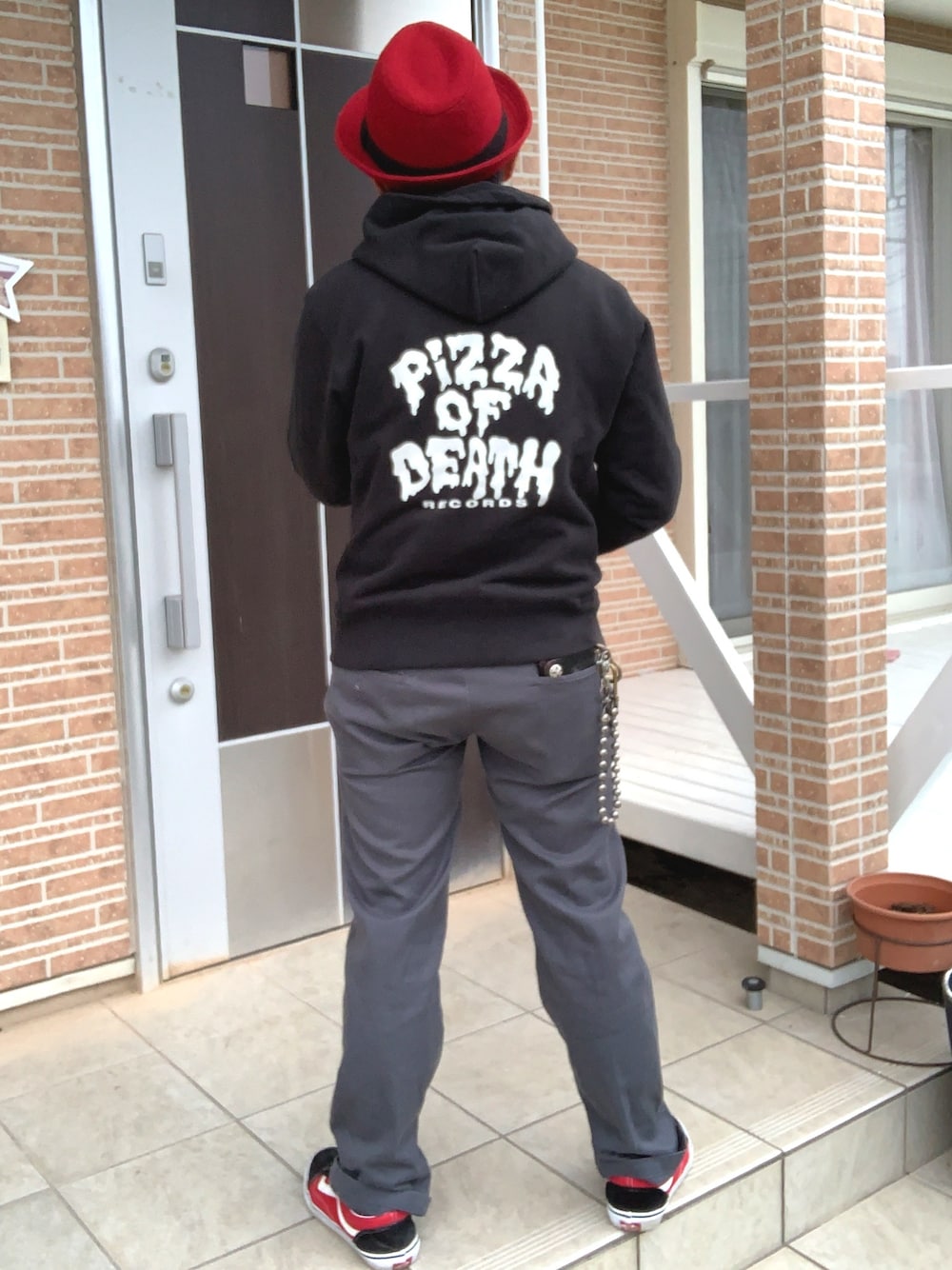 PIZZA OF DEATH RECORDS ピザオブデス　パーカー ブラック Amazon.co.jp: PIZZA OF DEATH（ピザオブデス）ジップアップ