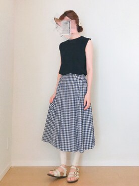 megさん（レディース・169cm）の夏コーディネート