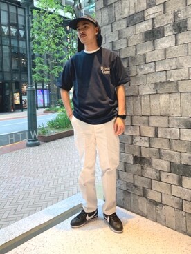 「halo commodity（ハロ　コモディティー）のアイテム（キャップ）」を使った、Ryo Sudaさん（メンズ・171cm）の春コーディネート
