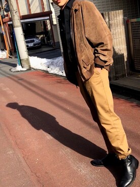 Yumaさん(メンズ・182cm)の冬コーディネート