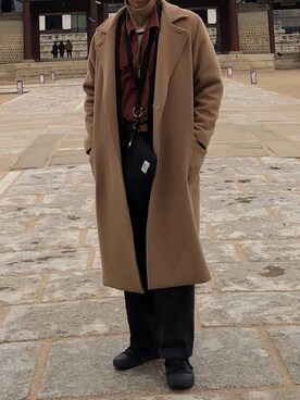 Yumaさん（メンズ・182cm）の冬コーディネート