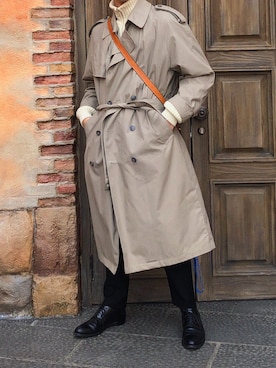 「DOVER（ドーバー）のアイテム」を使った、Yumaさん（メンズ・182cm）の冬コーディネート