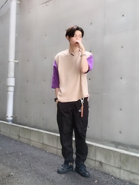 「CIAOPANIC TYPY（チャオパニックティピー）のアイテム（ワンピース/ドレス）」を使った、Taka___Hiroさん（メンズ・177cm）の春コーディネート