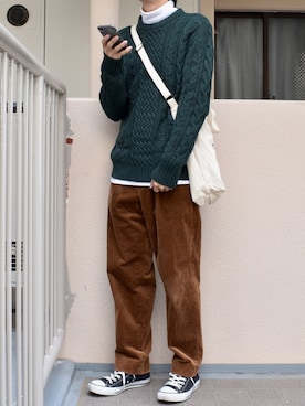 すばるさん（メンズ・168cm）の秋コーディネート