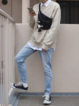 すばるさん（メンズ・168cm）の春コーディネート