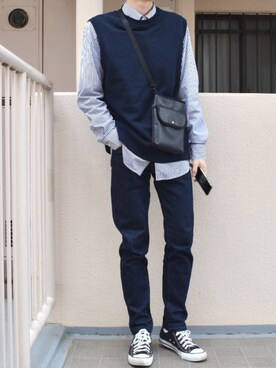 すばるさん（メンズ・168cm）の春コーディネート