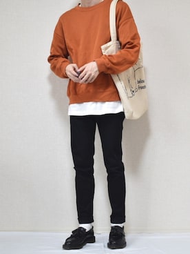 「GIVENCHY（ジバンシイ）のアイテム（パンツ）」を使った、すばるさん（メンズ・168cm）の春コーディネート