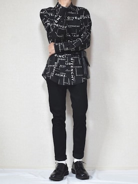 「GIVENCHY（ジバンシイ）のアイテム（パンツ）」を使った、すばるさん（メンズ・168cm）の夏コーディネート