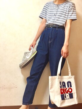 おかゆさん（レディース・163cm）の夏コーディネート