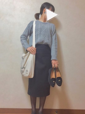 「sango（sango）のアイテム」を使った、おかゆさん（レディース・163cm）の秋コーディネート