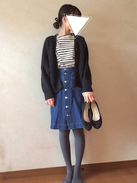 「RETRO GIRL（レトロガール）のアイテム」を使った、おかゆさん（レディース・163cm）の冬コーディネート