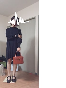 「H&M（エイチ・アンド・エム）のアイテム（アナログ腕時計）」を使った、snさん（レディース・153cm）の秋コーディネート