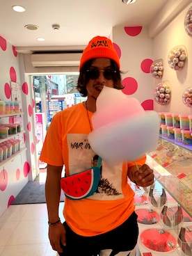 「大阪旅行」｜たあさん（メンズ・179cm）の春コーディネート