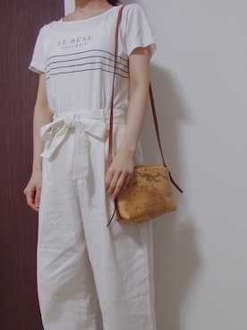 「PRIMA CLASSE（プリマクラッセ）のアイテム」を使った、kuma＊さん（レディース・154cm）の春コーディネート