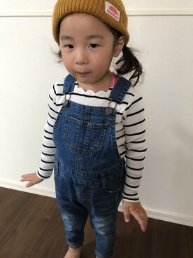 「妹ちゃん」｜yu_chan0808さん（キッズ・90cm）の秋コーディネート