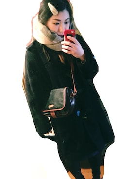 「タータンチェック」｜mayerさん（レディース・154cm）の冬コーディネート