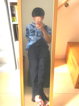 「Jungle Storm（ジャングルストーム）のアイテム（オールインワン・サロペット）」を使った、怪盗さん（メンズ・175cm）の夏コーディネート
