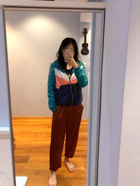 「PULL&BEAR（プルアンドベア）のアイテム（チェスターコート）」を使った、SUSUさん（レディース・166cm）の秋コーディネート