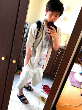 tetuさん（メンズ・177cm）の夏コーディネート