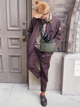 たけしけたさん（メンズ・173cm）の冬コーディネート