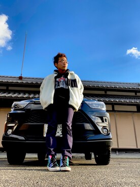 「アイテム（ブルゾン）」を使った、木村魁聖さん（メンズ・165cm・20代）の冬コーディネート