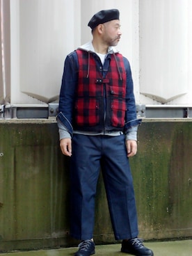 addict(s)さん（メンズ・178cm）の冬コーディネート