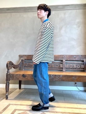 TAMBATA NAOTOさん（メンズ・171cm）の春コーディネート