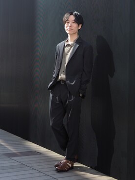 TAMBATA NAOTOさん(メンズ・171cm)の春コーディネート